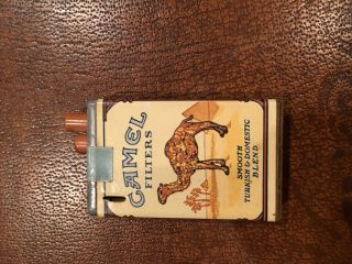 Vintage Camel Filter Pack Lighter Butane