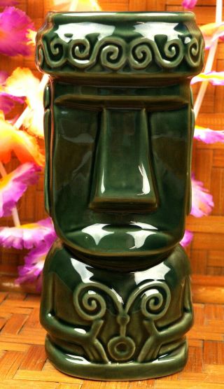 Easter Island Moai Tiki Mug By Derek Yaniger Easter Island Tiki Farm