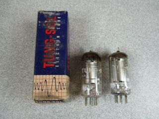 2 3s4 Motorola Tung Sol Vacuum Tubes Old Stock