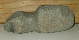 AUTHENTIC NATIVE AMERICAN INDIAN STONE TOMAHAWK HEAD ARTIFACT - CHESTER COUNTY,  PA 4