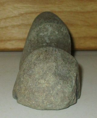 AUTHENTIC NATIVE AMERICAN INDIAN STONE TOMAHAWK HEAD ARTIFACT - CHESTER COUNTY,  PA 5