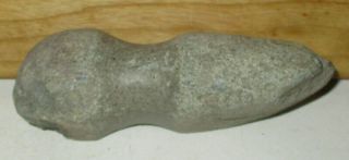 AUTHENTIC NATIVE AMERICAN INDIAN STONE TOMAHAWK HEAD ARTIFACT - CHESTER COUNTY,  PA 6
