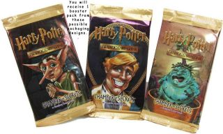 Harry Potter Trading Card Game Chamber Of Secrets Booster - 11 Random Game Cards
