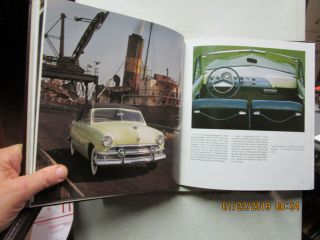 BOOK: FORD ' S GOLDEN FIFTIES LARGE BOOK - - & RARE 4