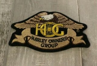 Harley Davidson Owners Group Jacket Vest Patch Badge Eagle Motorcycle Biker Hog