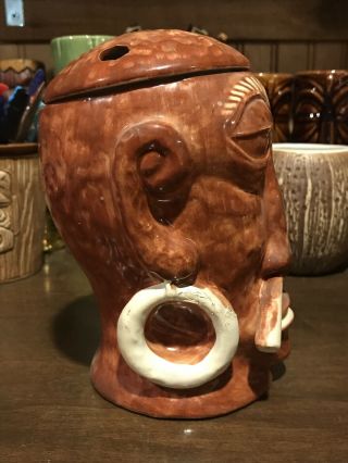 Vintage Ceramic Mr Bali Hai Tiki Mug San Diego Otagiri OMC Japan Retro 4