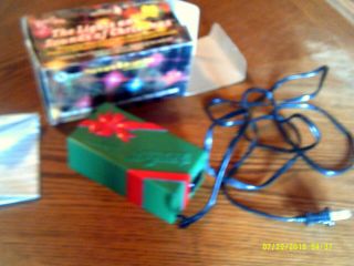 Vtg Mr Christmas Carolites Lights and Sounds of Christmas Model 100 Controller 5