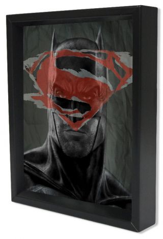 Dc Comics - Batman V Superman Doj - 3d Holographic Wall Art (11 " X 9 ")