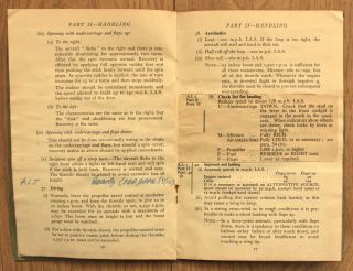 RAF Pilot ' s Notes for Harvard IIB [North American T6 Texan] (AP1691D,  Oct 1944) 6