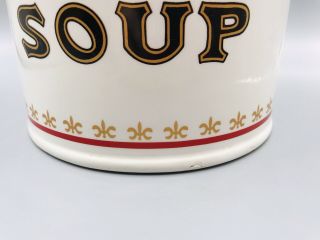 Vintage 1998 Campbell ' s Soup Kids Cookie Jar 12 