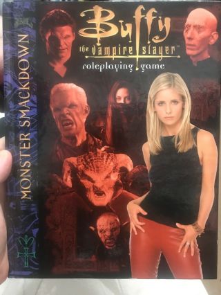 Buffy The Vampire Slayer Rpg Monster Smackdown Hardcover Book