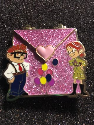 Disney Pin Disney Love Letters Up Carl & Ellie You Are My Greatest Adventure Le