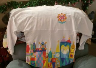 Walt Disney World It’s A Small World Spirit Jersey Shirt Adult Small Nwt