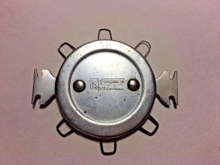 Vintage Spark Plugs Gauge Kastar Precision Co Made In Usa