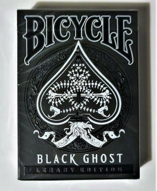 Bicycle Black Ghost Legacy Edition Ellusionist Playing Cards Deck Uspcc