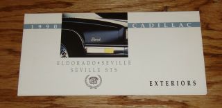 1990 Cadillac Eldorado & Seville Exterior Color Selections Brochure 90