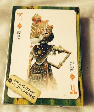 Playing Cards Sundanese Rod Shadow Puppet Wayang