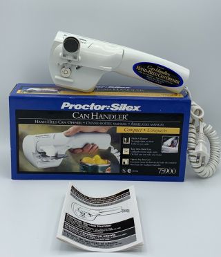 Proctor - Silex Can Handler Hand Held Electric Can Opener 75900