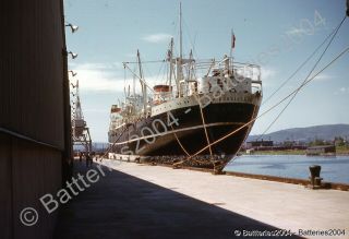 Slide Cargo Ship Lacordillera Duluth,  Mn 1960 