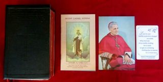 St.  Joseph Daily Missal - - 1950 - - Basic Edition - - Ribbons,  Holy Cards - - Lovely