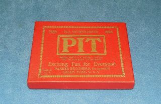 Vintage Parker Brothers Bull & Bear Pit Card Game,  1919 Edition