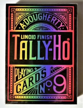 Tally Ho Circle Back Spectrum Playing Cards Limited Edition Deck Uspcc