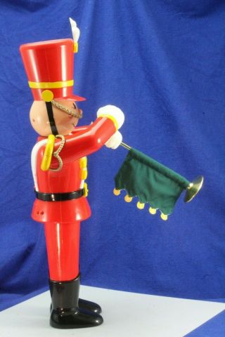 1993 Trendmasters Animated Christmas Musical Toy Nutcracker Style Soldier 17 