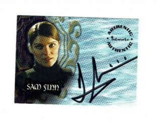 Buffy The Vampire Slayer Season 6 Autograph Card A35 Ivana Milicevic As Sam Finn