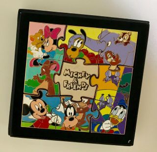 Japan Disney Store Pin 28996 Jds Puzzle Pin Set 2004 Mickey & Friends Chip Dale