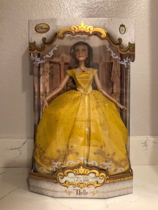 Disney Store 17” Belle From Beauty And The Beast Limited Edition Doll