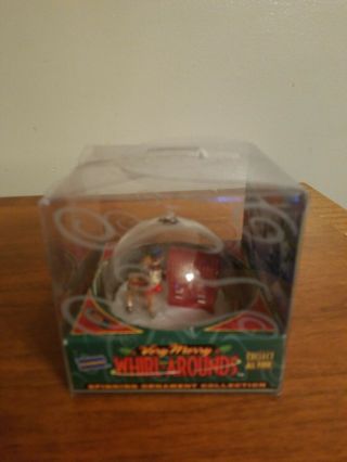 1999 Blockbuster Very Merry Whirl - Arounds Spinning Ornament Annabelle’s Wish.  (8)