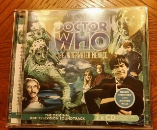 Doctor Who The Underwater Menace[1967] Bbc Tv Soundtrack Cd/audio - Out Of Print
