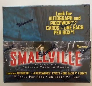 Smallville Season Six 6 Trading Cards Box By Inkworks