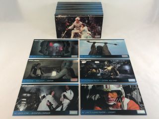Star Wars Iv A Hope Widevision Tall Format Topps 1994 Complete 120 Card Set