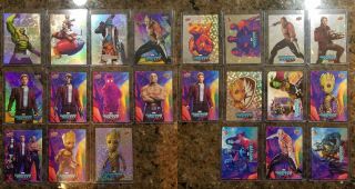 22 - Marvel Guardians Of The Galaxy Vol 2 Walmart Exclusive Upper Deck Cards