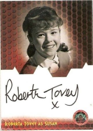 Doctor Who & The Daleks - Robertatovey As Susan Hand Signed Auto Trading Card