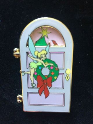 Disneyshoppingcom Home For The Christmas Holidays Hinged Door Tinker Bell Pin