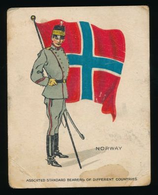1915 T105 Zira Cigarettes - Standard Bearers - Norway Tier 2 - Tough
