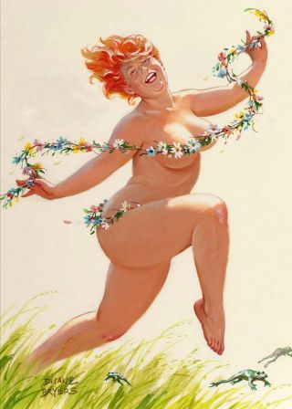 2020 Wall Calendar [12 Pages A4] Hilda Chubby Pinup Girl Redhead Vintage M419