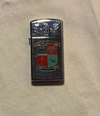 Zippo Lighter Naval Base Key West Us Military A - 6th - 65th Dec 66 - May 67