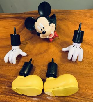 Disney Mickey Mouse Push In Decorating Kit For Pumpkins