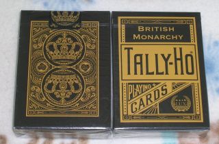 1 Deck Of Tally - Ho British Monarchy Playing Cards S102499 - 右