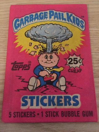 1985 Topps Garbage Pail Kids 1st Series (10) Wrappers