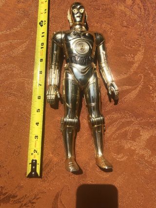 Vintage 1978 Star Wars Kenner General Mills 12” Scale Figure C3po