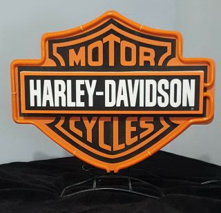 Harley Davidson Neon Light With Base 3