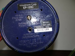 Vintage Fiesta Blue Electric Coffee Pot Percolator 12 Cups Model DEP - 1200 5