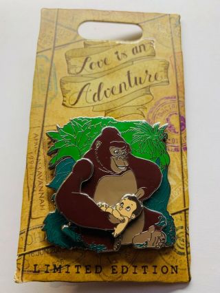 Disney Baby Tarzan & Kala Love Is Acceptance & An Adventure Le 500 Pin