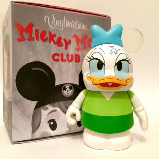 Disney Vinylmation 3 " Mickey Mouse Club Daisy Duck Color Variant Toy Figure