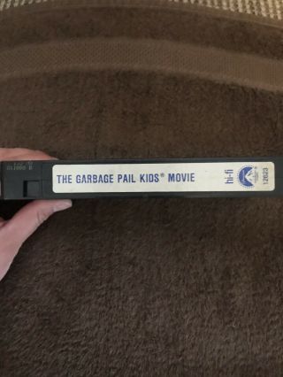 Garbage Pail Kids The Movie Rare VHS Tape with Slip Case horror slasher oop 4