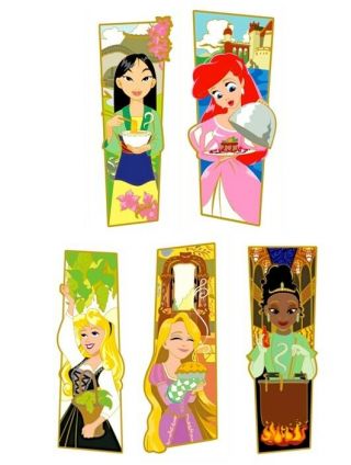 RARE LE Disney Pin✿ Taste of Royalty Series Tiana Princess & Frog Hot Sauce Acme 5